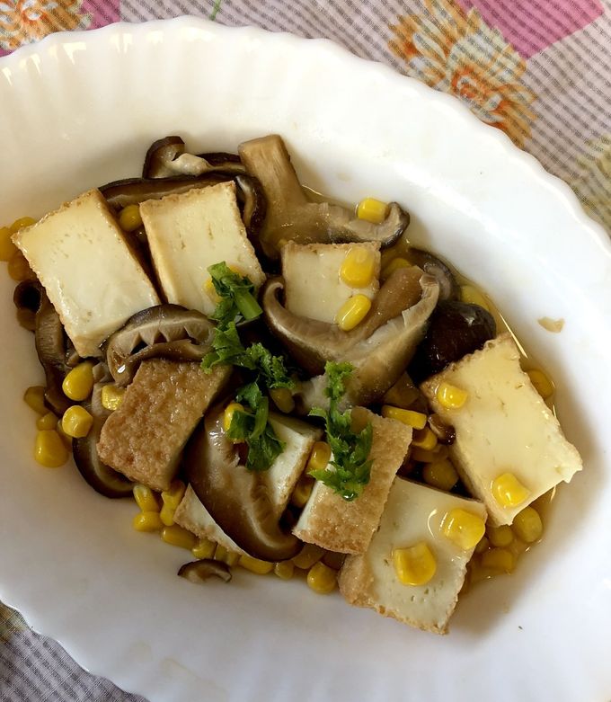 チンするだけ！厚揚げと椎茸の煮物♪ by イチママ♪ 【クックパッド