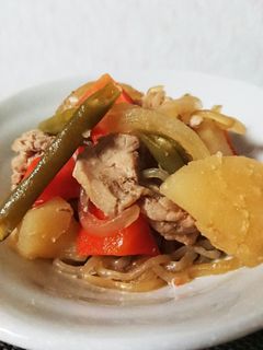 レンジだけ★簡単肉じゃが-レシピのメイン写真