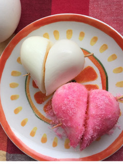イースター♡お弁当に♪ハートのゆで卵-レシピのメイン写真
