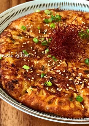千切りじゃがのキムチチヂミ風-レシピのメイン写真