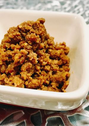 簡単3STEP☆油抜き!ヘルシー♡肉味噌-レシピのメイン写真