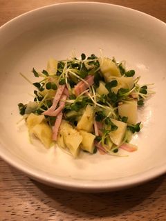 じゃがいもとカイワレのシンプルサラダ-レシピのメイン写真