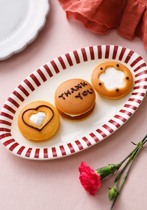 ホイップ「マリーム®」ホットケーキサンド-レシピのメイン写真