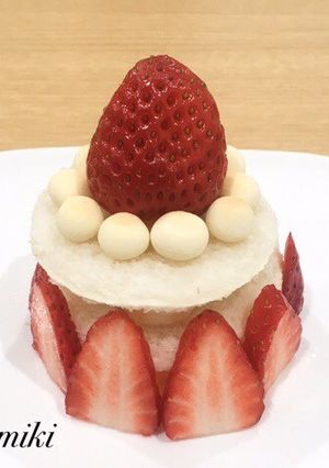 材料3つ!1歳のバースデーケーキ-レシピのメイン写真