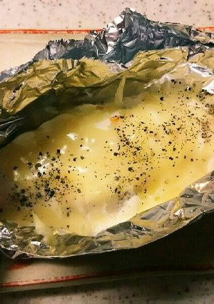 超簡単 *鮭ホイル焼き *フライパンで-レシピのメイン写真