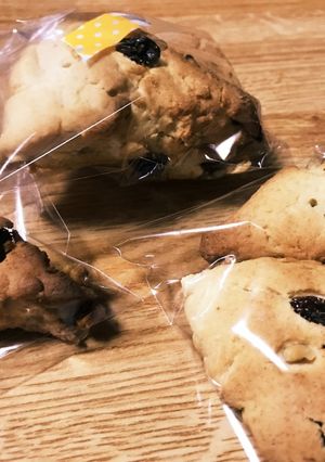レーズンくるみのクッキー的スコーン-レシピのメイン写真