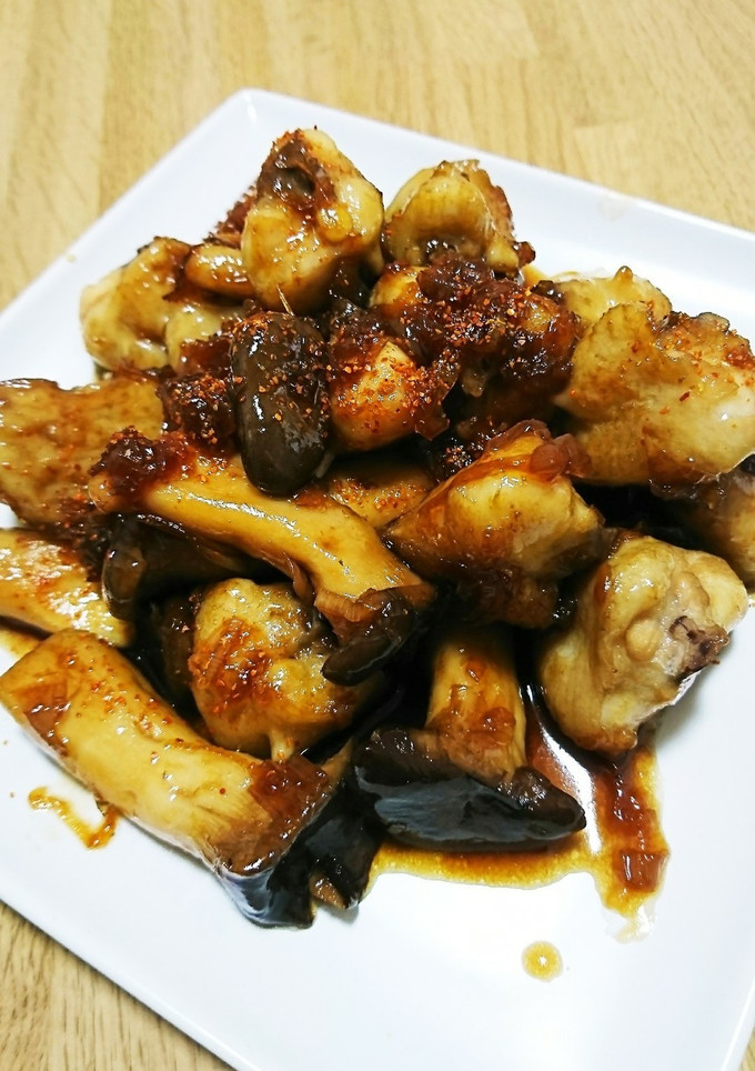 ✨ぼんじりとエリンギの串無し焼き鳥✨-レシピのメイン写真
