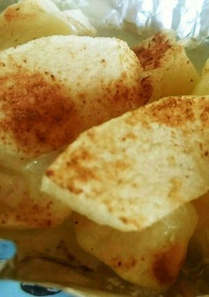 簡単‼温かおやつ♪ りんごチーズ焼き-レシピのメイン写真