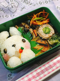今日もさむーい!ブルブルウサちゃん弁当-レシピのメイン写真