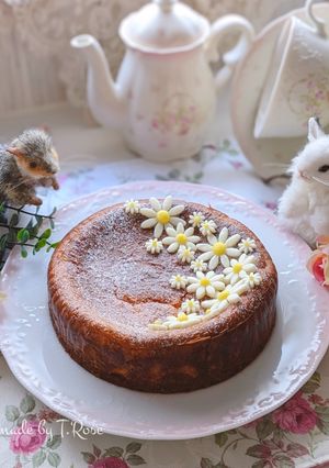 卵1つで ベイクドチーズケーキ♪-レシピのメイン写真