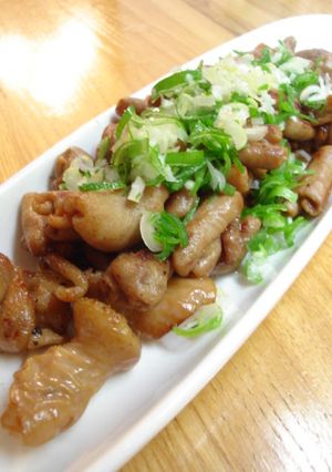 モツのネギ塩焼き-レシピのメイン写真