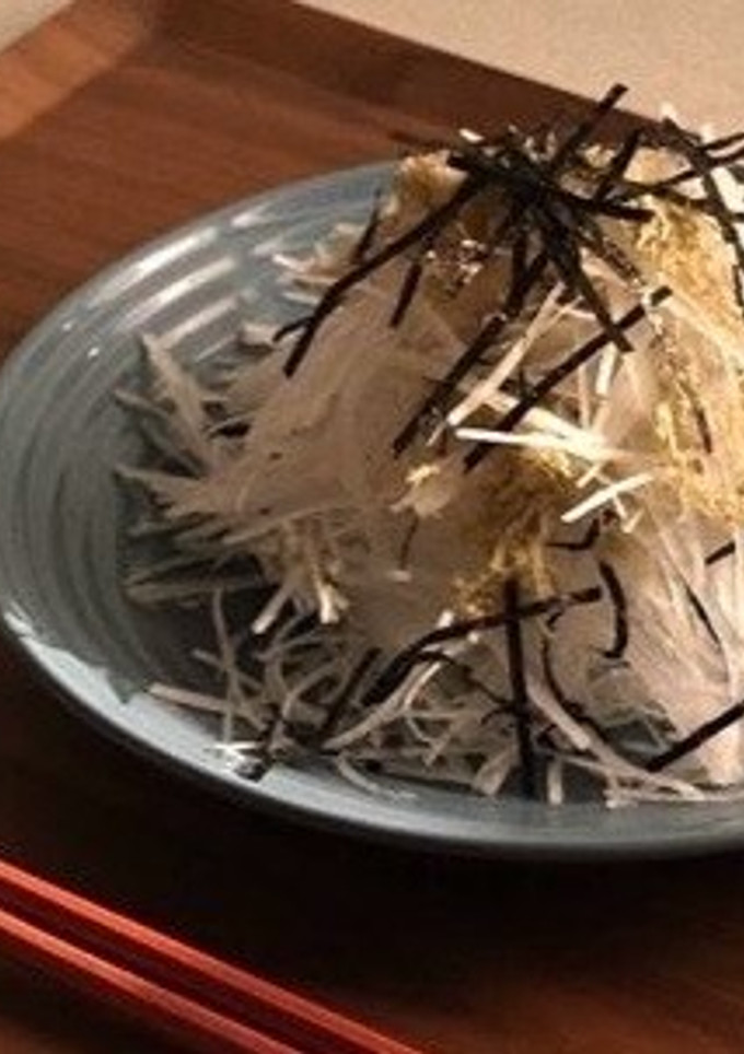 ふわふわ大根千切りの とろろ昆布サラダ-レシピのメイン写真