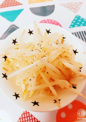 即席！3分で作れるモヤシのナムル♪-レシピのメイン写真