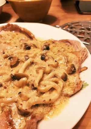 簡単！豚肉のマスタードクリームソース-レシピのメイン写真