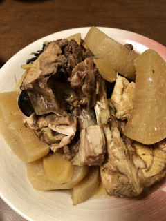 簡単!大根とぶりのアラ煮-レシピのメイン写真