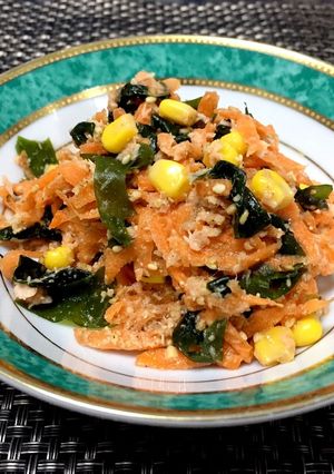 胡麻香る にんじんの和風サラダ-レシピのメイン写真