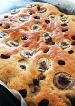 豪快に焼こう!【BIGバナナケーキ】-レシピのメイン写真