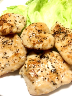 ヘルシーなのに満腹☆鶏胸肉のソテー☆-レシピのメイン写真