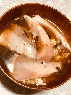 冷やご飯救済☆さしみ茶漬け-レシピのメイン写真