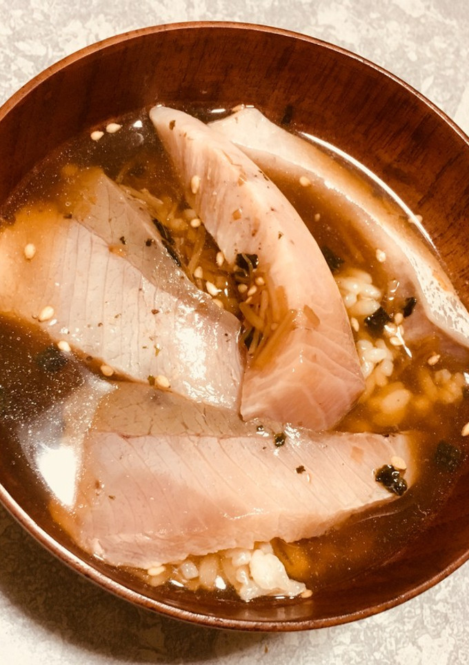 冷やご飯救済☆さしみ茶漬け-レシピのメイン写真