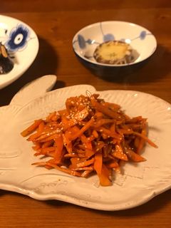 にんじんしりしり ソース味-レシピのメイン写真