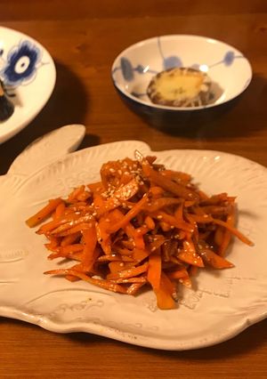 にんじんしりしり ソース味-レシピのメイン写真