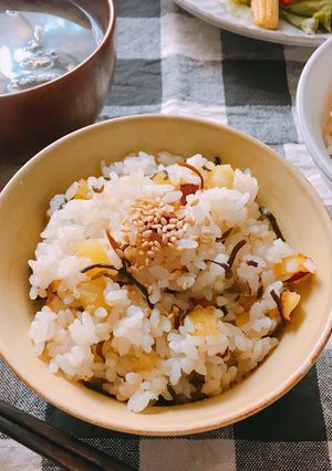 食べ過ぎ注意な美味しさ★さつまいもごはん-レシピのメイン写真