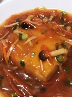 厚揚げのたっぷり野菜あんかけ-レシピのメイン写真