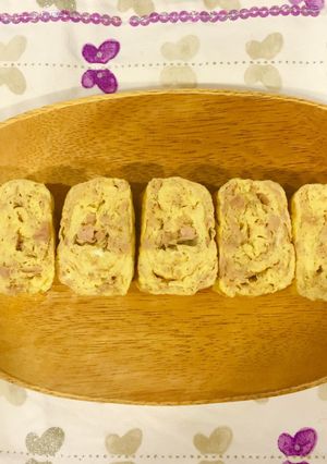 ツナ入り卵焼き。-レシピのメイン写真