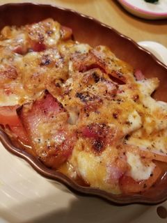 簡単オーブンガチdeトマトチーズ焼き-レシピのメイン写真