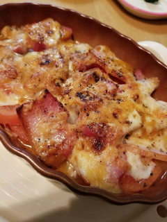 簡単オーブンガチdeトマトチーズ焼き-レシピのメイン写真