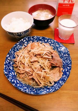 一番簡単☆豚もやし炒め-レシピのメイン写真