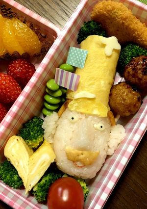 キャラ弁 レルヒさん-レシピのメイン写真