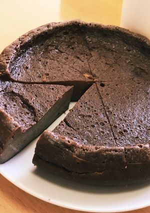 炊飯器で簡単！大人のチョコチーズケーキ-レシピのメイン写真