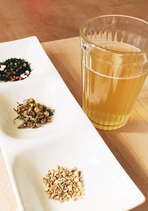 鶏の唐揚げに合う緑茶-レシピのメイン写真