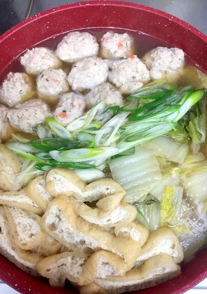 基本の鶏団子鍋スープ-レシピのメイン写真