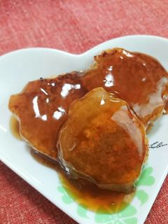 蓮根でおやつ☆簡単蓮根のみたらし団子-レシピのメイン写真