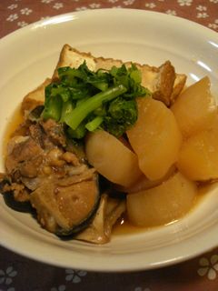 圧力鍋☆ぶり大根と厚揚げの煮物-レシピのメイン写真