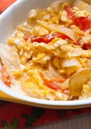 トマトの玉子炒め-レシピのメイン写真