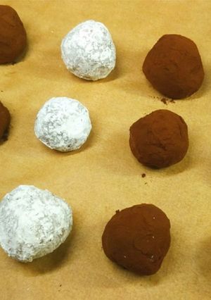バレンタイン＊ころころ簡単トリュフチョコ-レシピのメイン写真