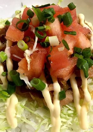 豚マヨサラダ丼-レシピのメイン写真
