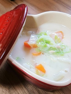 栄養強化!白菜×ツナのあったかシチュー-レシピのメイン写真