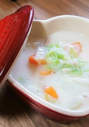 栄養強化!白菜×ツナのあったかシチュー-レシピのメイン写真