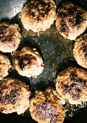 簡単 肉だけハンバーグ-レシピのメイン写真