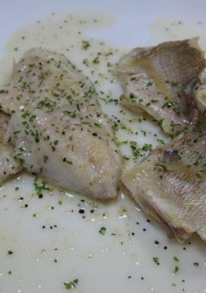 お手軽豪華？ 鯛の白ワインソース-レシピのメイン写真