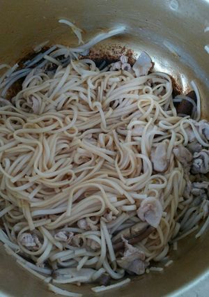 めんつゆと胡椒の焼きうどん-レシピのメイン写真