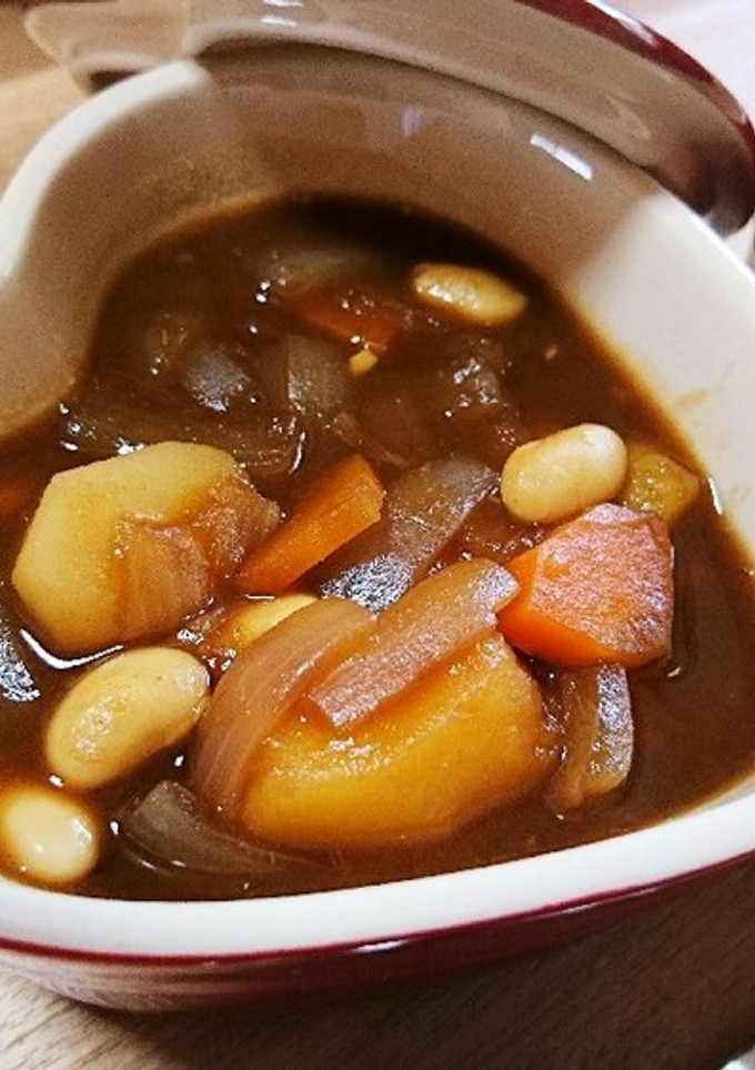 家計応援！大豆のビーフシチュー風-レシピのメイン写真