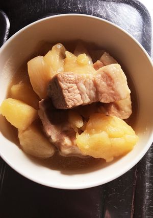 簡単、豚バラ肉じゃが-レシピのメイン写真