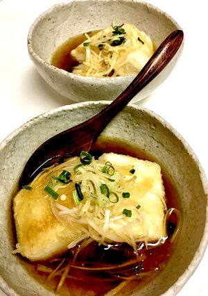 濃いめの出汁でおかずになる！揚げ出し豆腐-レシピのメイン写真
