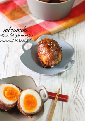 肉巻きたまご・照り焼き味。-レシピのメイン写真